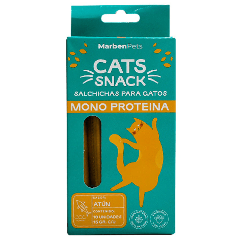 CATS SNACK SALCHICHAS MONOPROTEICAS3