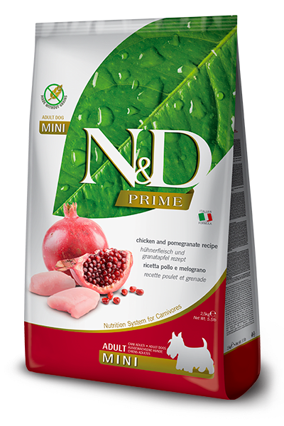 N&D PRIME MINI ADULTO POLLO Y GRANADA1