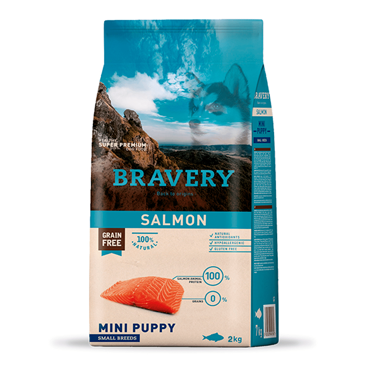 BRAVERY SALMON MINI PUPPY SMALL BREEDS1