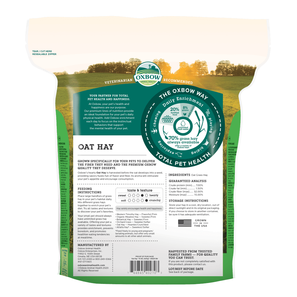 OXBOW OAT GRASS (HENO DE AVENA)2