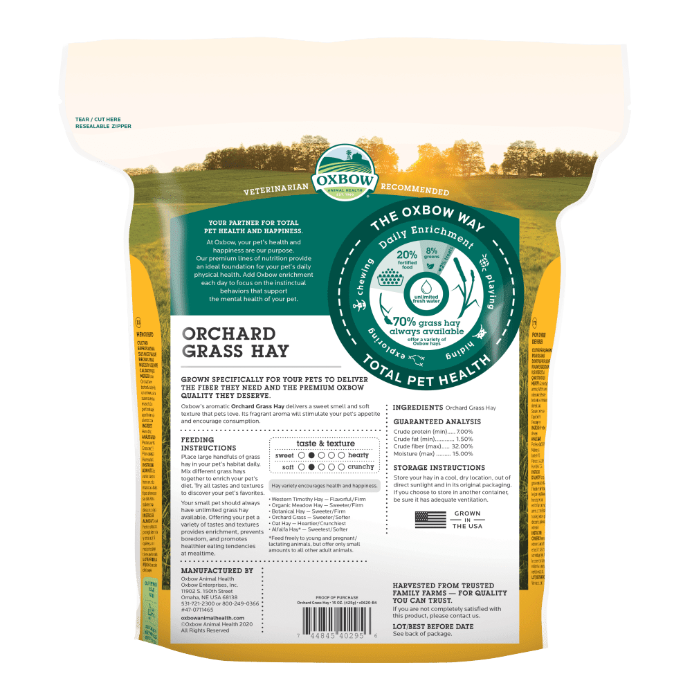 OXBOW ORCHARD GRASS (HENO HIERBAS DE HUERTO)2