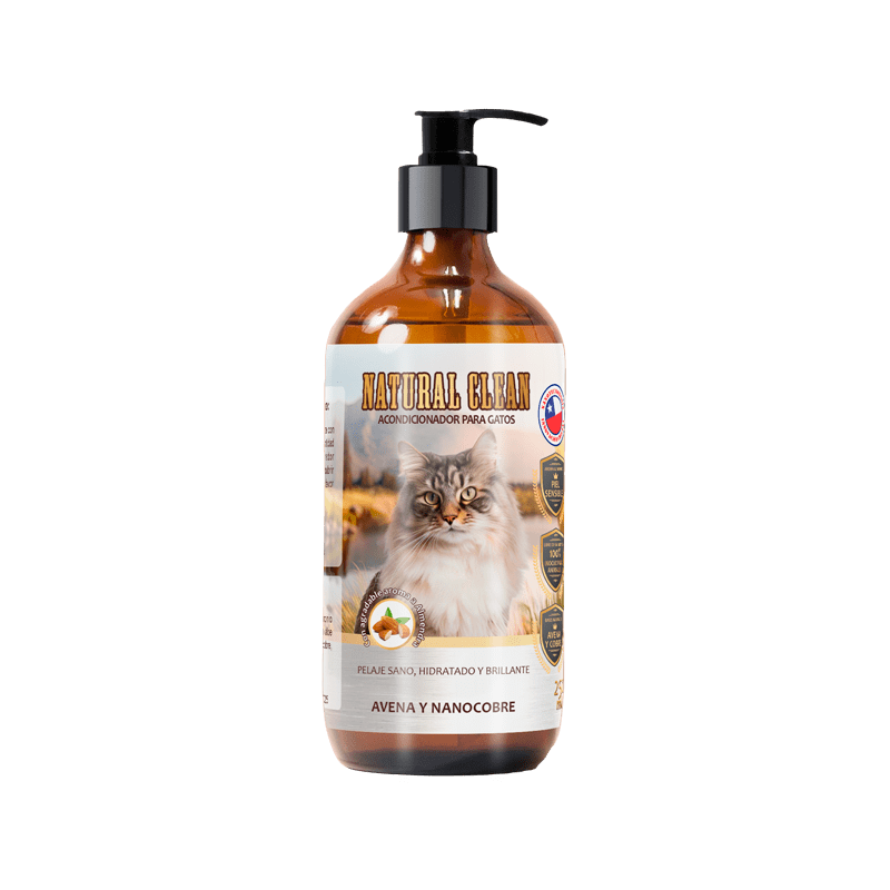 ACONDICIONADOR NATURAL CLEAN AVENA Y NANOCOBRE (GATO)1