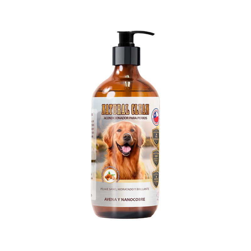 ACOONDICIONADOR NATURAL CLEAN AVENA Y NANOCOBRE (PERRO)1