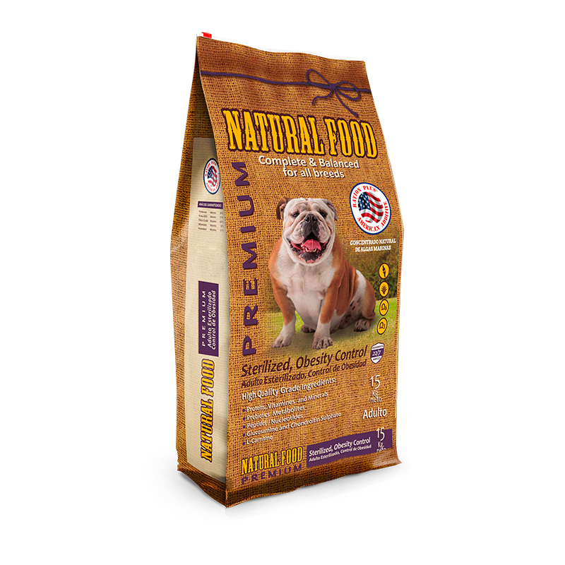 NATURAL FOOD ADULTO ESTERILIZADO Y CONTROL DE OBESIDAD1