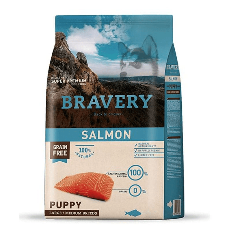 BRAVERY SALMON PUPPY LARGE/MEDIUM BREEDS1