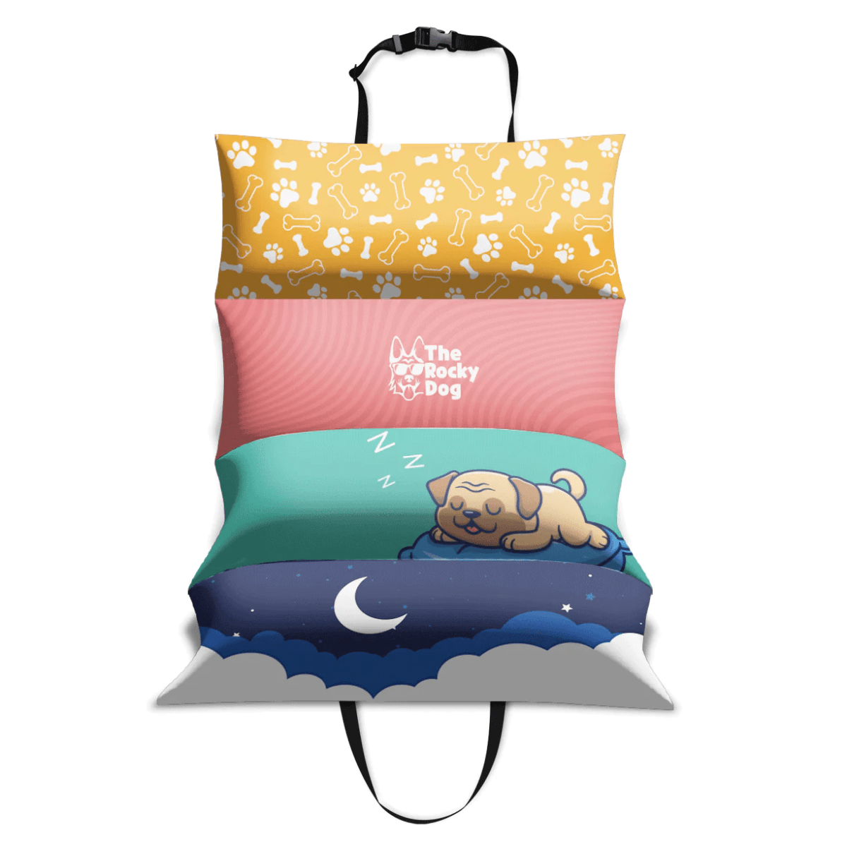 THE ROCKY DOG CAMA AUTO VIAJE1