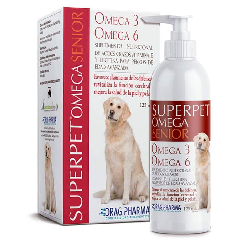 DRAG PHARMA SUPERPET OMEGA 3 Y 6 (125ML)1