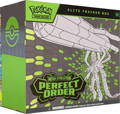 Pókemon Mega Evolution - Perfect Order Elite Trainer Box (ESP/ENG)1