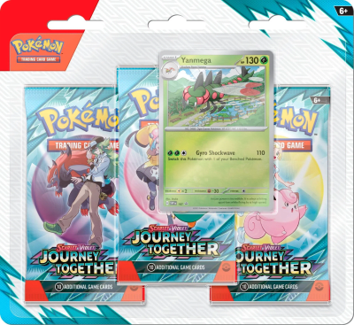 Pokémon Scarlet & Violet - Journey Together 3-Pack Blister (ESP/ENG)1