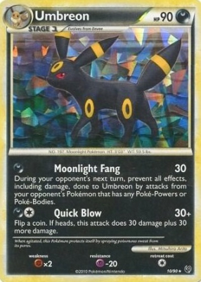 Umbreon (Cracked Ice Holo) - 10/90