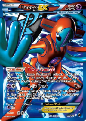 Deoxys EX (Team Plasma) (Full Art) - 111/1161