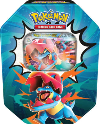 Pokémon Ascended Heroes Tin — Mega Feraligatr ex1