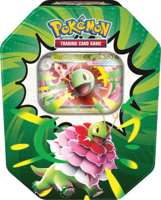 Pokémon Ascended Heroes Tin — Mega Meganium ex1