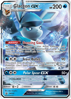 Glaceon GX - SM147 Promo1
