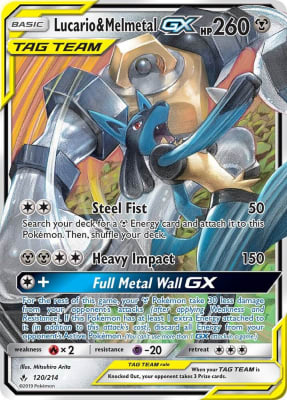 Lucario & Melmetal GX - 120/214