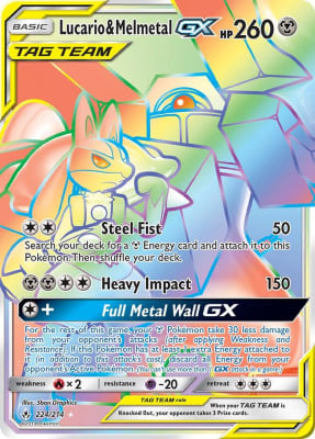Lucario & Melmetal GX - 224/2141
