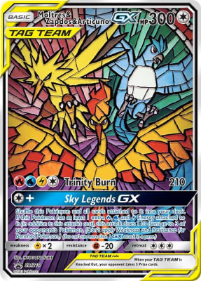 Moltres & Zapdos & Articuno GX - SM210 Promo1