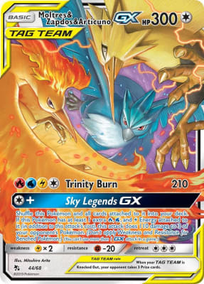 Moltres & Zapdos & Articuno GX - 44/681