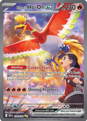 Ethan's Ho-Oh Ex  (Alternate Art) - 230/1821