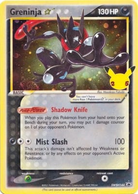 Greninja Star - SWSH144 Promo