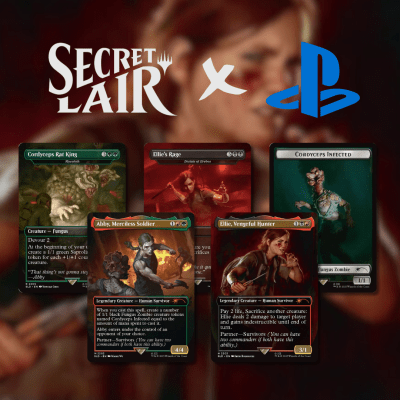 Magic The Gathering Secret Lair x Playstation - The Last of Us Part II: Path of Retribution
