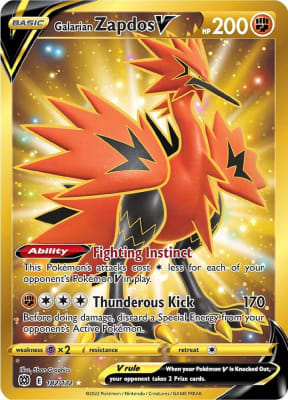 Galarian Zapdos V -182/172