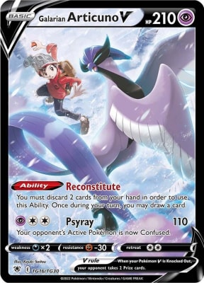Galarian Articuno V - TG16/TG301