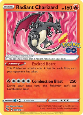 Charizard Radiante 011/078