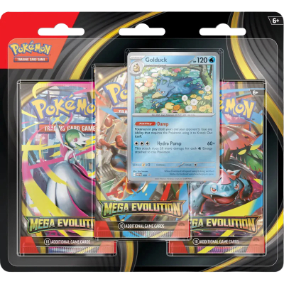 Pokémon 3-Pack Blister Mega Evolution (ESP)1