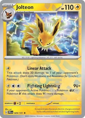 Jolteon (Master Ball Pattern) - 029/131