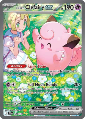 Lillie's Clefairy ex - 184/1591