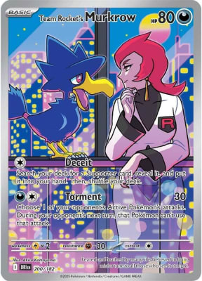 Team Rocket's Murkrow - 200/1821