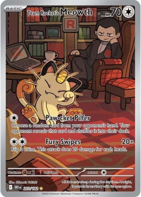 Team Rocket's Meowth - 203/1821