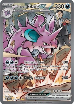 Team Rocket's Nidoking ex - 233/1821