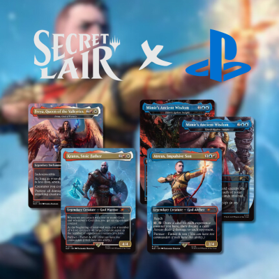 Magic The Gathering Secret Lair x Playstation - God of War: Norse