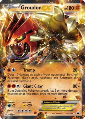 Groudon EX 54/108