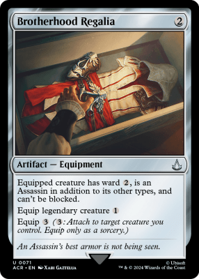Brotherhood Regalia (Foil)