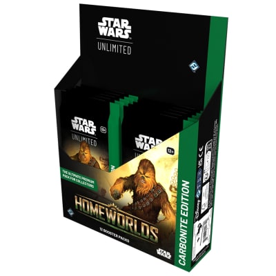 Star Wars Unlimited — Homeworlds Carbonite Booster Display1