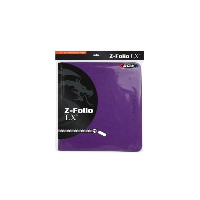 Z-Folio 12-Pocket LX Album Purple1