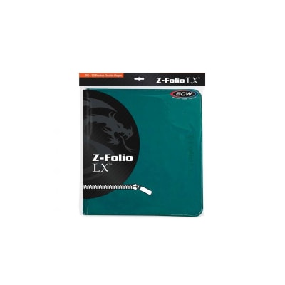 Z-Folio 12-Pocket LX Album Teal1