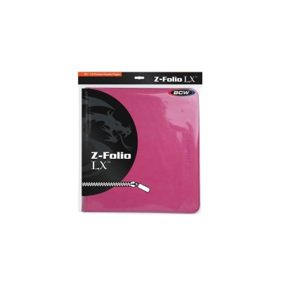 Z-Folio 12-Pocket LX Album Pink1