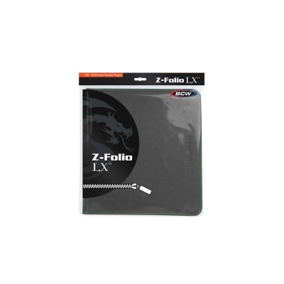 Z-Folio 12-Pocket LX Album Gray