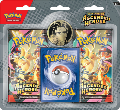 Pókemon Mega Evolution - Ascended Heroes Collection—Erika/Larry (ESP/ENG)1