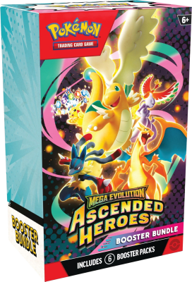 Pókemon Mega Evolution - Ascended Heroes Booster Bundle (ESP/ENG)
