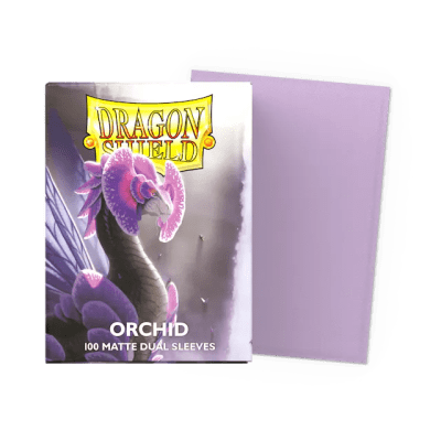 DRAGON SHIELD - SLEEVES STANDARD SIZE MATTE DUAL ORCHID (100)
