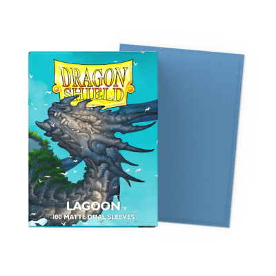 DRAGON SHIELD - SLEEVES STANDARD SIZE MATTE DUAL LAGOON (100)
