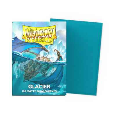 DRAGON SHIELD - SLEEVES STANDARD SIZE MATTE DUAL GLACIER (100)