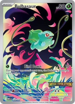 Bulbasaur 133/132 (Mega Evolution Stamped)1
