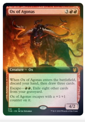 Ox of Agonas (Extended Art) Foil