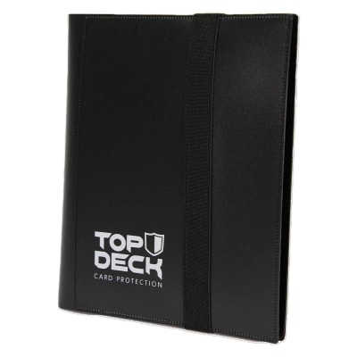 Carpeta 160 cartas TOPDECK Negra2
